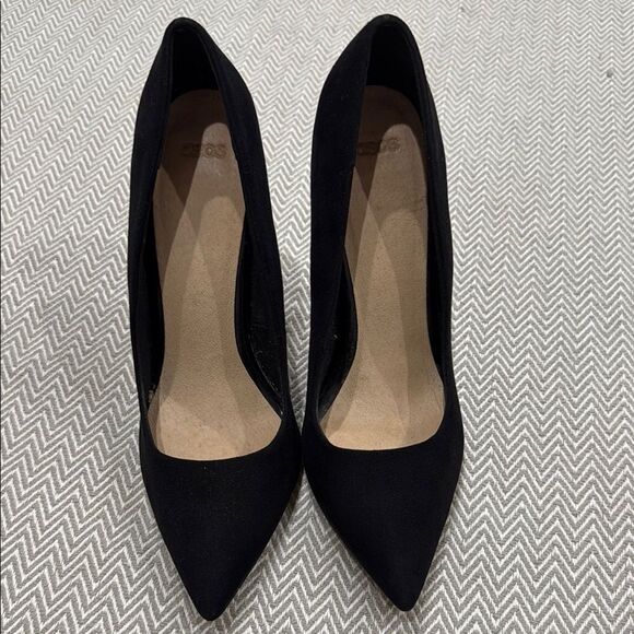 ASOS Design Wide Fit Penza Pointed Black Women's Heels Size 8 Woman’s - Picture 3 of 7